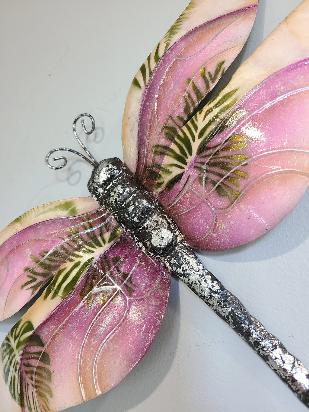Dragonfly Metal Wall Art — Patio, Yard & Garden Decor