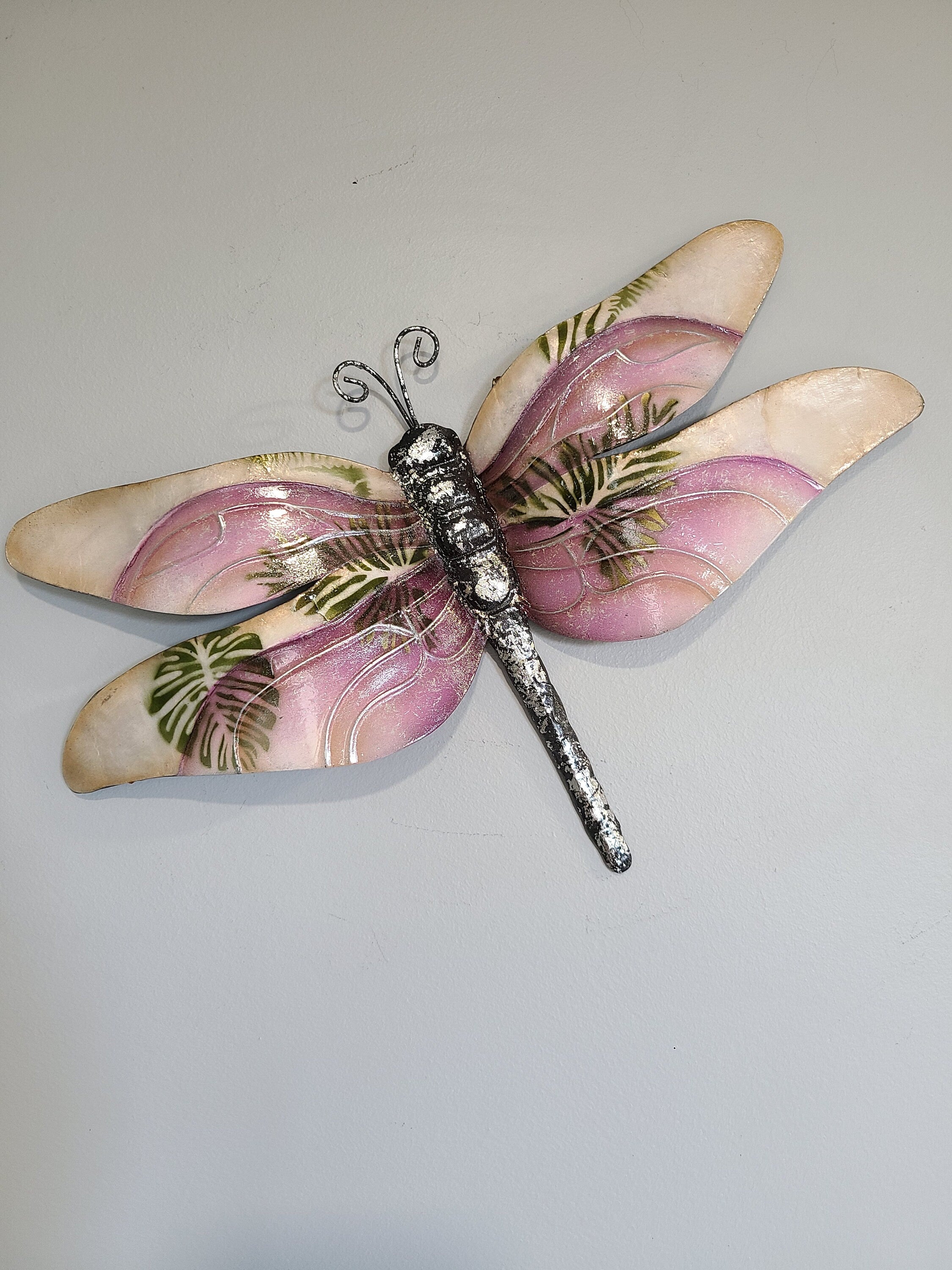 Dragonfly Metal Wall Art — Patio, Yard & Garden Decor