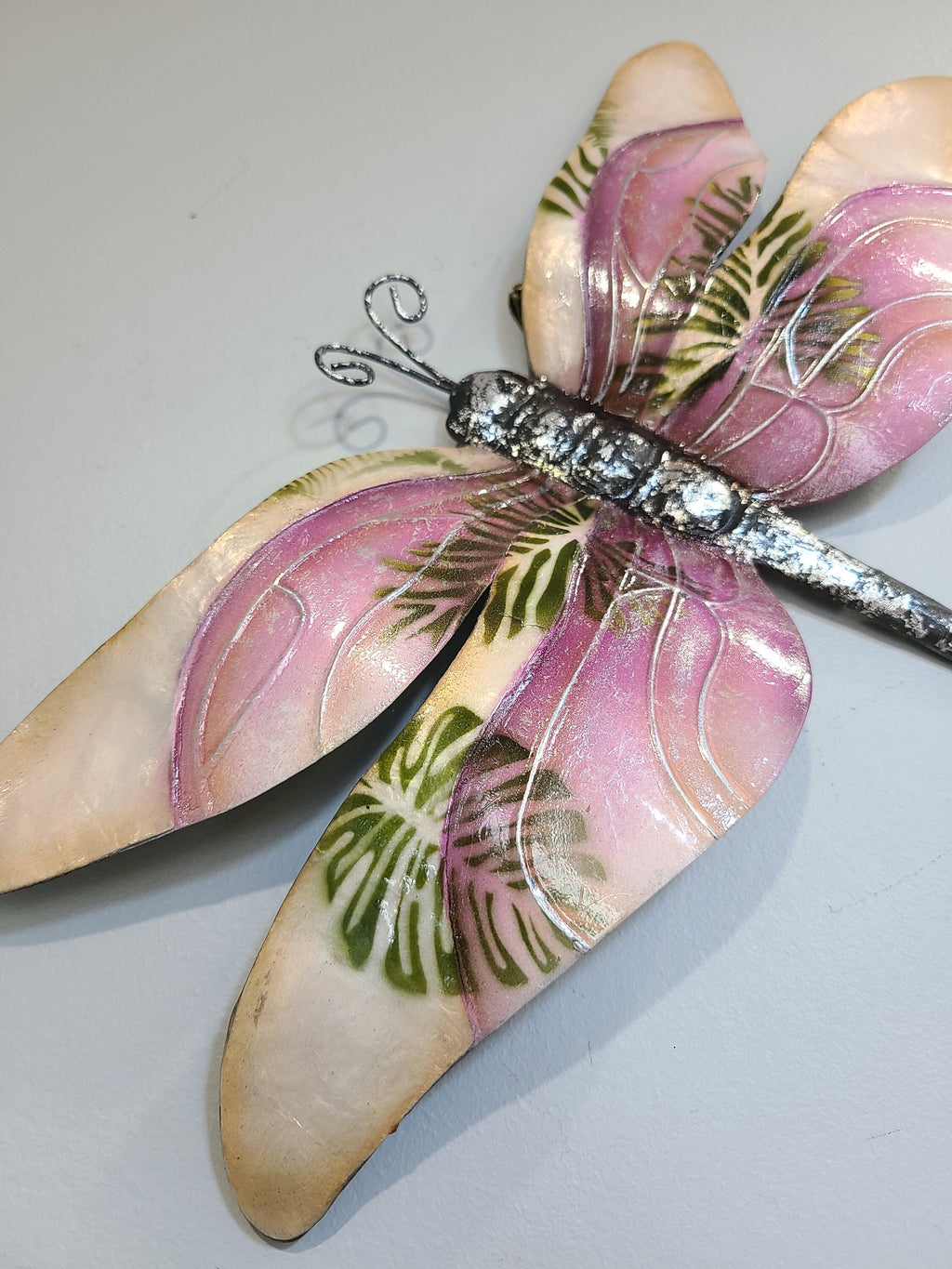 Dragonfly Metal Wall Art — Patio, Yard & Garden Decor