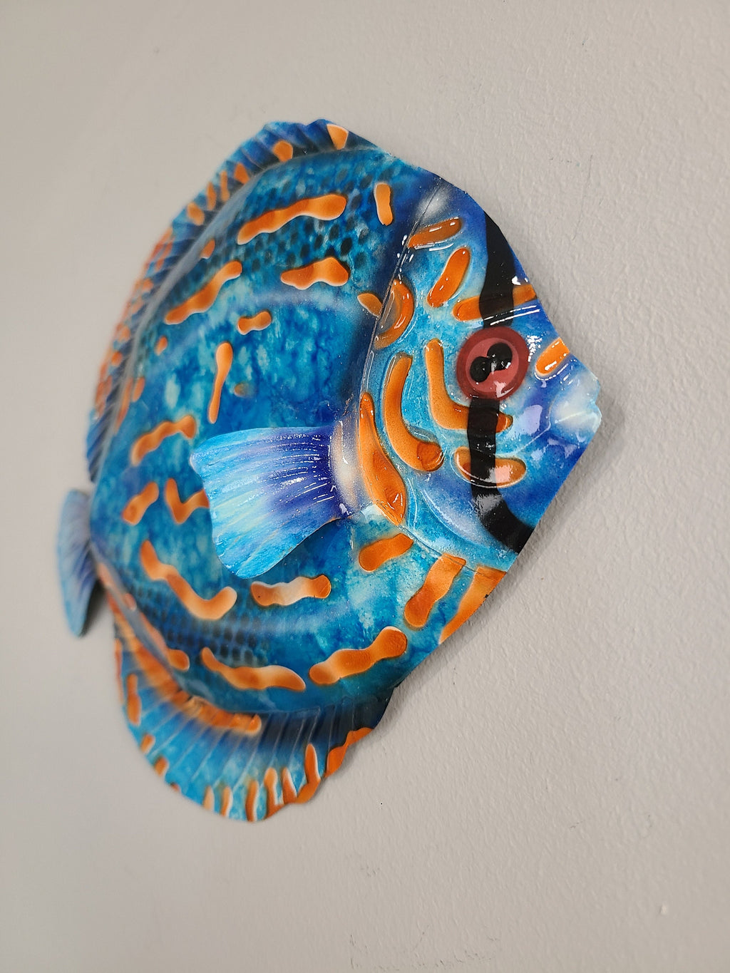 Metal Wall Hanging Home Decor Living Room Wall Art Bathroom Beach Theme Tropical Wall Decor Beach Theme Unique Gift Ideas Sea Life Decor