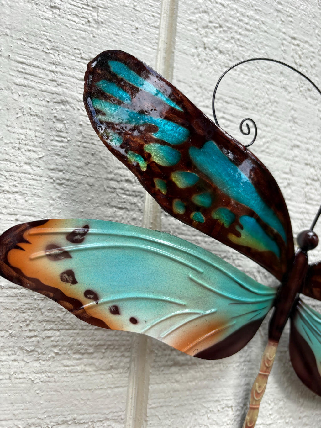 Dragonflies Metal Wall Art Made Unique With Capiz Shells Dragonfly Wall Decor Tropical Nature Inspired Art Home Or Patio And Garden Art