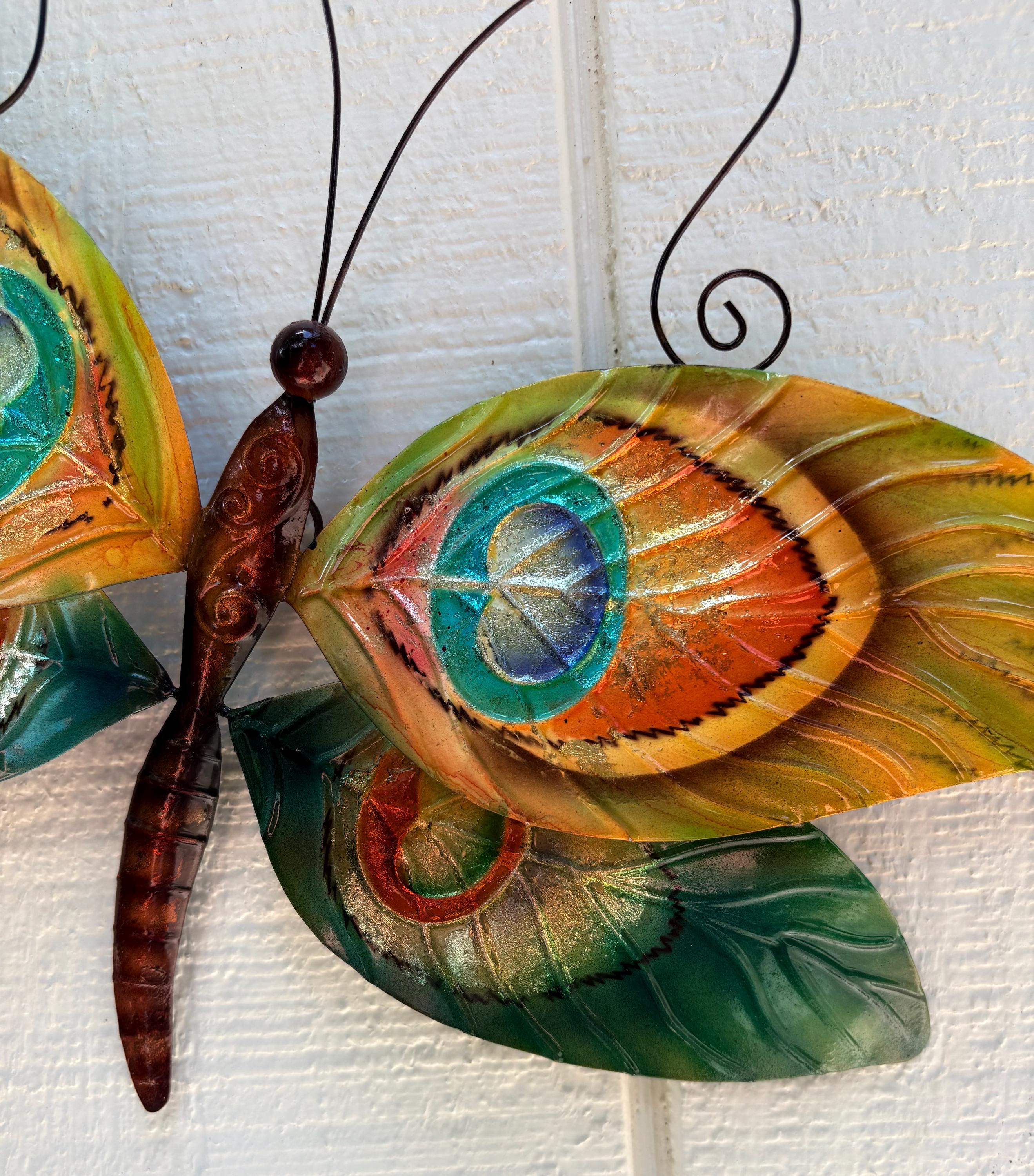 Dragonfly Metal Wall Art Tropical Home Patio & Garden Decor, Dragonflies Nature Inspired Gifts